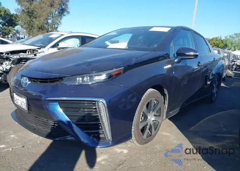 2017 Toyota Mirai из США, поврежденный, VIN JTDBVRBDXHA002200